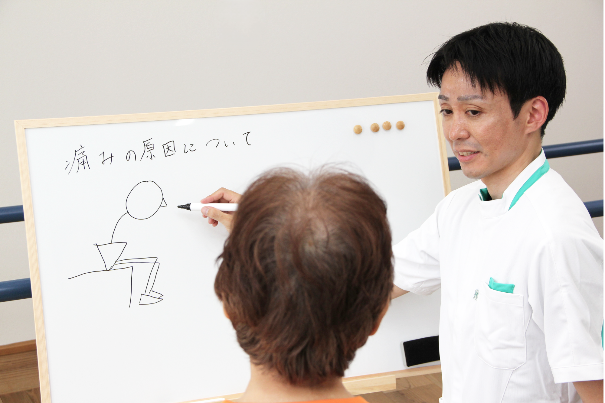 説明の様子